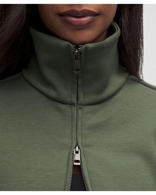 lululemon athletica Green – Smooth Spacer Oversized Full Zip Hoodie – – Size Large
