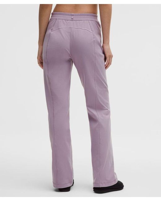 lululemon athletica Red – Define Mid-Rise Track Pants Luon – /Pastel – Size Large