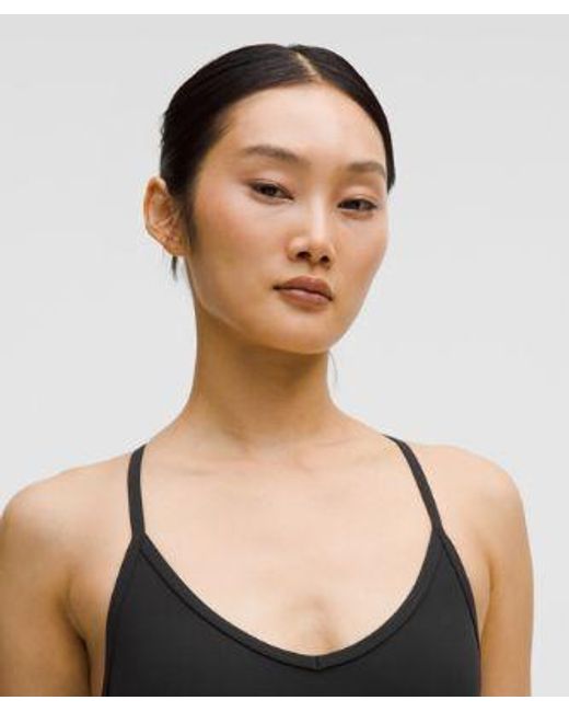 lululemon athletica Black – Align Cross-Back Bodysuit – 4" – – Size 14
