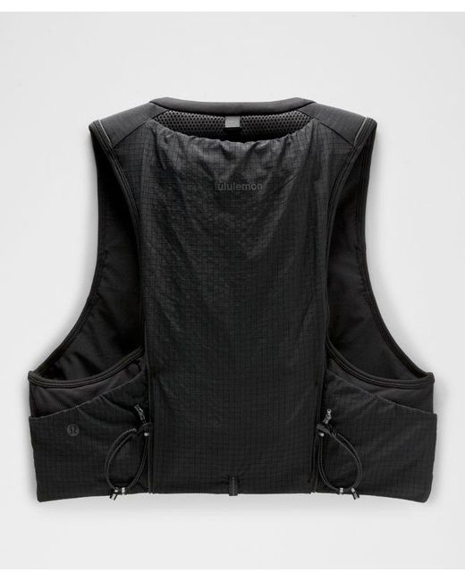 lululemon athletica Black – Fast And Free Trail Running Vest – – Size Medium/Large for men