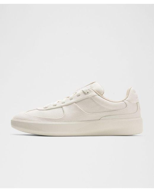 lululemon athletica White Cityverse Cotton Canvas Sneaker for men