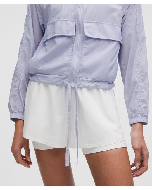 lululemon athletica Blue Hood-Lite Relaxed-Fit Jacket