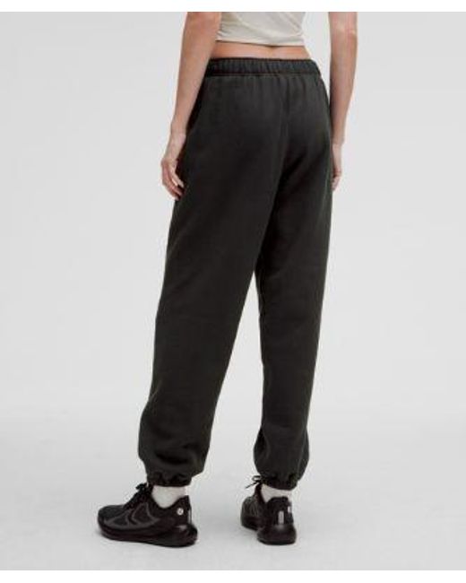 lululemon athletica Scuba Mid-rise Oversized Joggers Regular - Color Black - Size L