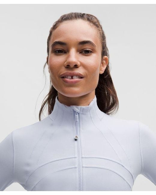 lululemon athletica Gray Define Cropped Jacket
