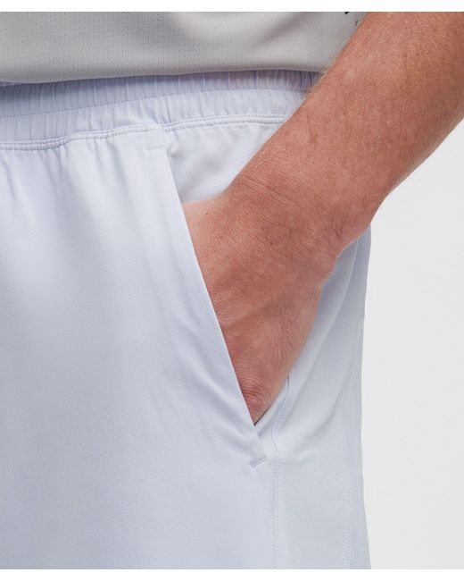 lululemon athletica White – Pace Breaker Linerless Shorts – 7" – – Size Large for men