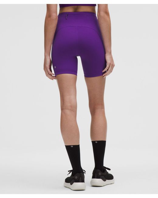 lululemon athletica Pink Swift Speed High-Rise Short 6"