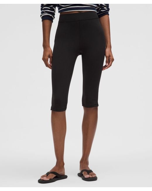 lululemon Groove High-Rise Notched-Hem Crop 15