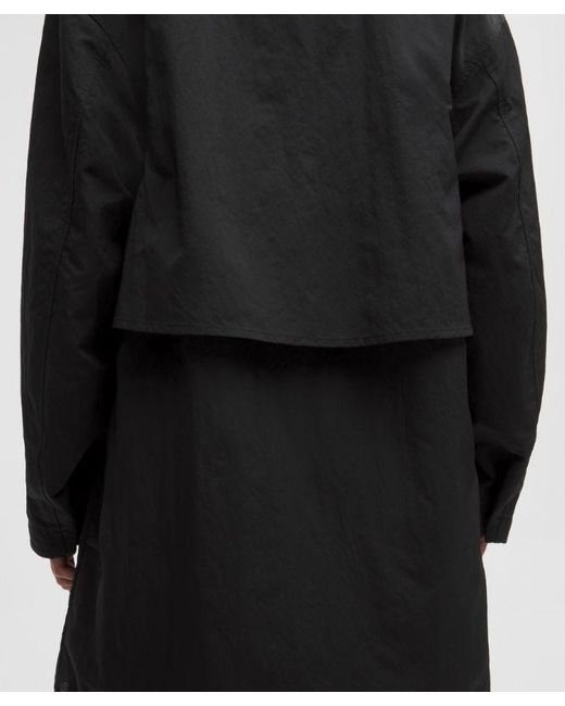 lululemon athletica Black Always Effortless Long Jacket