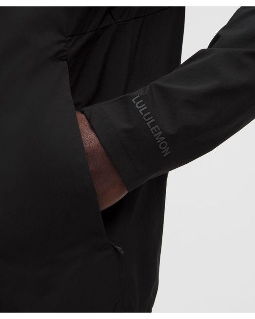 lululemon athletica Black – Fast And Free Hooded Jacket – – for men