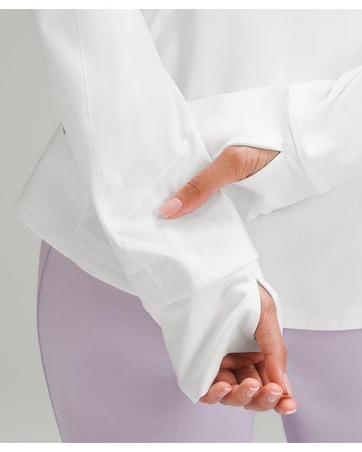 lululemon athletica White – Mist Over Windbreaker – – Size 14
