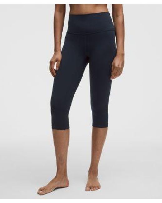 lululemon athletica Align High-rise Crop Leggings - 17" - Color Blue - Size 0