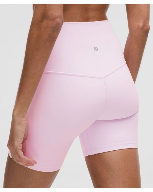 lululemon athletica Pink Align High-Rise Short 6"