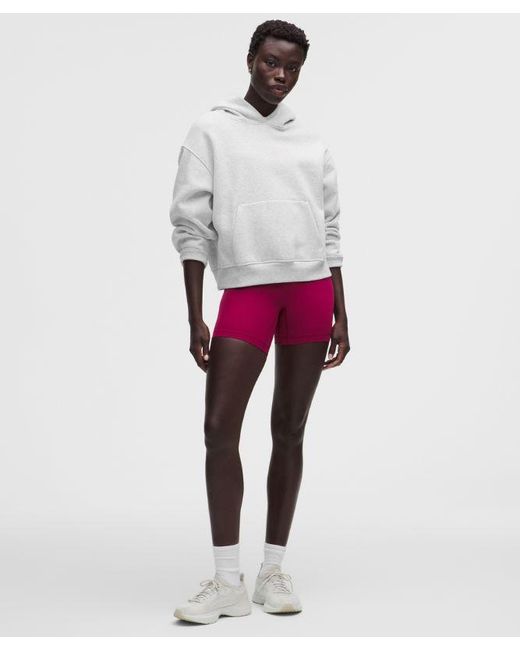lululemon athletica Gray Steady State Superloft Hoodie