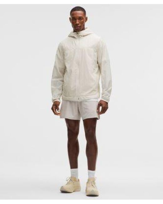 lululemon athletica Natural Pace Breaker Lined Short 5" for men