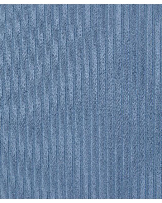 lululemon athletica Blue – Align High-Rise Ribbed Crop Leggings – 23" – –