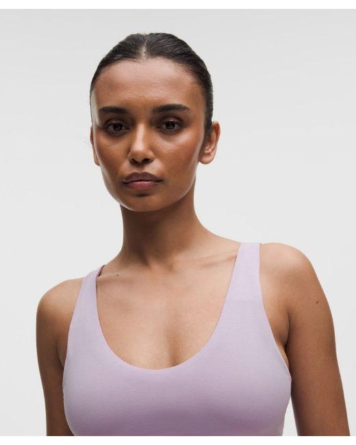 lululemon athletica Red Underease Scoop-Neck Bralette A-C Cups