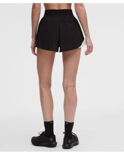 lululemon athletica Black Shake It Out High-Rise Running Short 2.5"
