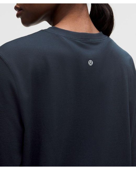 lululemon athletica Blue – Swiftly Relaxed Long-Sleeve Shirt Hip Length Fit – – Size 14