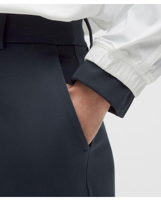 lululemon athletica Blue Daydrift High-Rise Straight-Leg Trouser