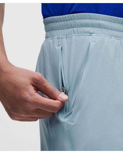 lululemon athletica Blue – Pace Breaker Linerless Shorts – 5" – – Size Large for men