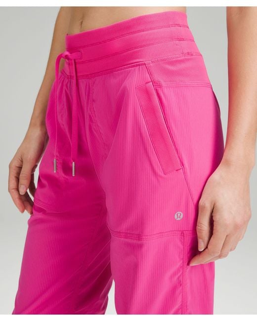 lululemon athletica Dance Studio Mid-rise Pants Regular - Color Pink/neon -  Size 0