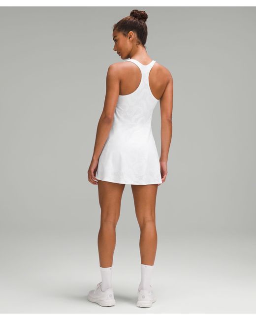 lululemon athletica White – Lightweight Linerless Tennis Dress Logo – –