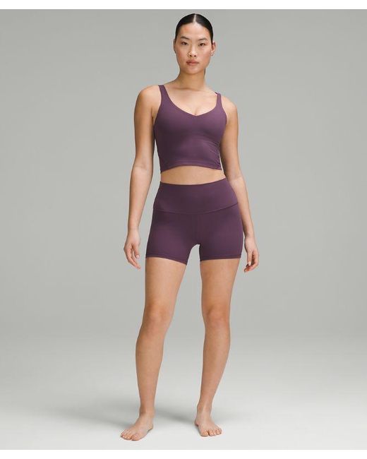 lululemon athletica Align High-rise Shorts - 4" - Color Purple - Size 0