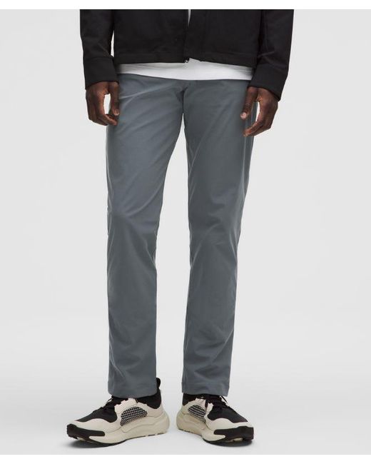 lululemon athletica Blue Abc Classic-Fit 5 Pocket Pant 34L for men