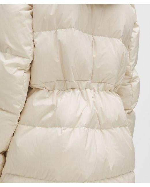 lululemon athletica Natural Wunder Puff 600-Down-Fill Long Jacket