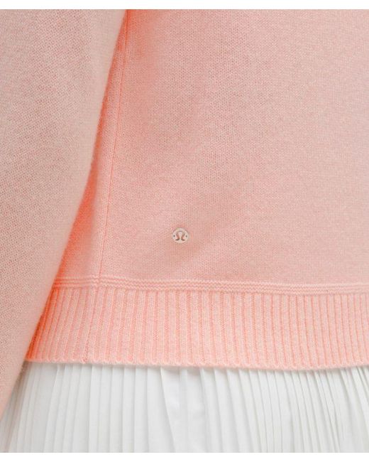 lululemon athletica Multicolor Cashmere Slim-Fit Crewneck Sweater