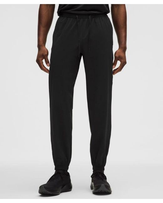 lululemon athletica Black Perforated Running Pant for men