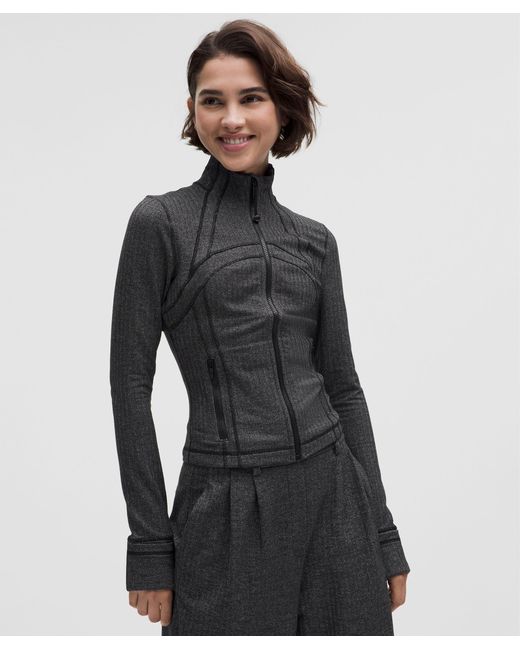 lululemon athletica Gray Define Cropped Jacket