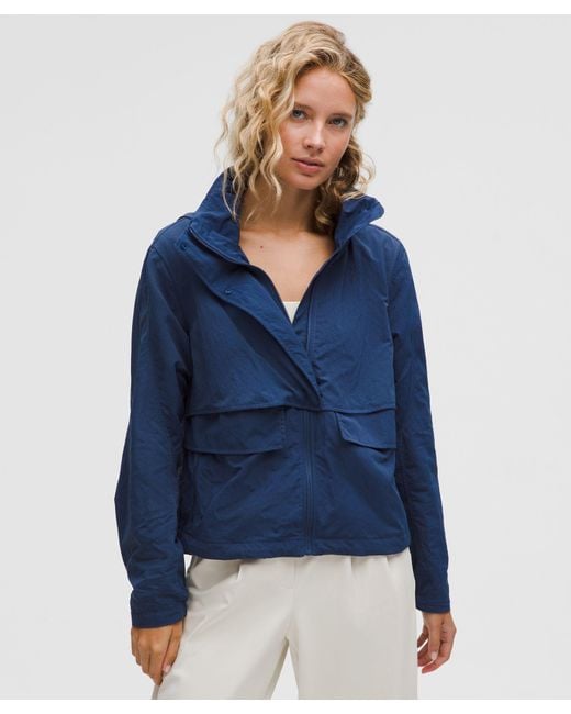 lululemon athletica Blue – Always Effortless Classic-Fit Jacket – – Size 4