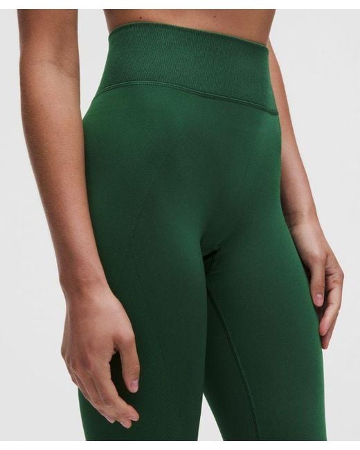 lululemon athletica Green – Get Low High-Rise Training Tight Leggings – 25" – – Size 16