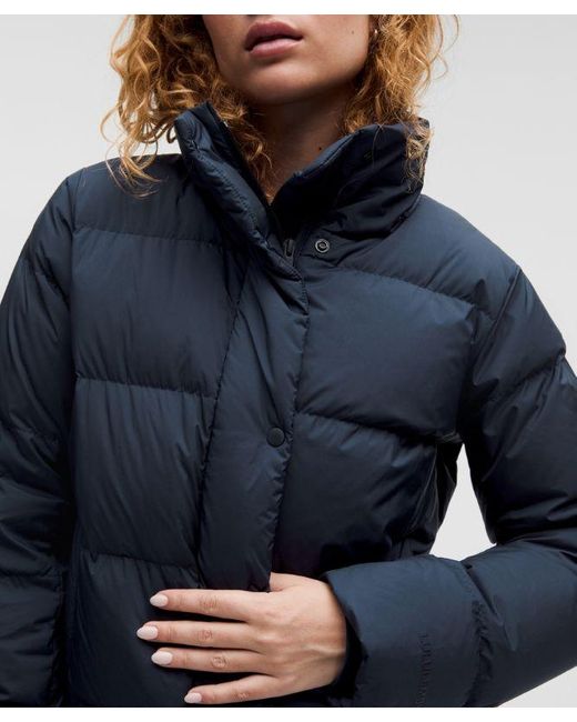 lululemon athletica Blue Wunder Puff Jacket