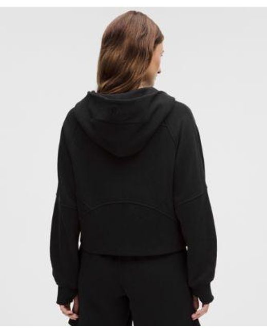 lululemon athletica Black Scuba Oversized Full-Zip Hoodie