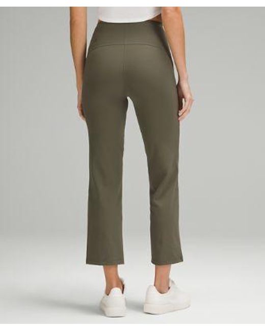 lululemon athletica Green Smooth Fit Pull-on High-rise Cropped Pants