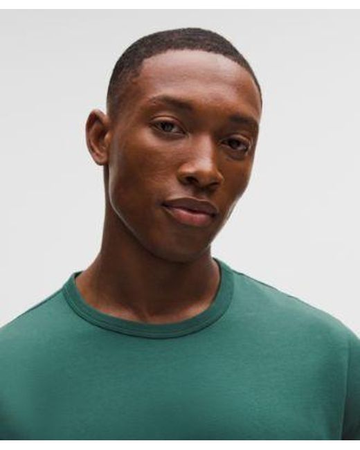 lululemon athletica Green Organic Cotton Classic-Fit T-Shirt for men