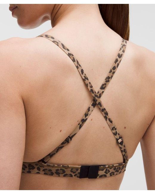lululemon athletica Multicolor – Wundermost Ultra-Soft Nulu Spaghetti-Strap Triangle Bralette A/B Cup – Size 6