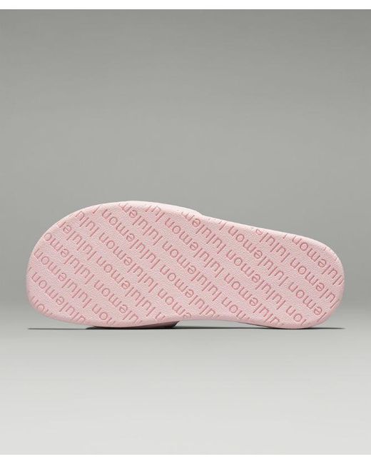 lululemon athletica Pink Restfeel Slide