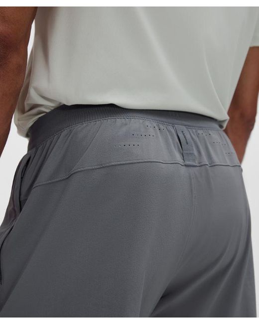 lululemon athletica Blue License To Train Linerless Short 7" for men