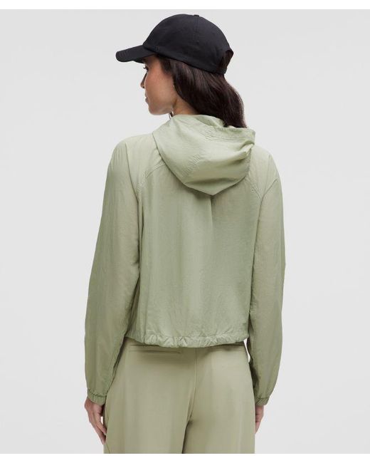 lululemon athletica Green Hood-Lite Relaxed-Fit Jacket