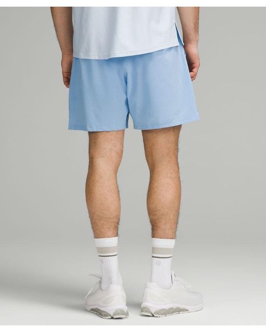 lululemon athletica Blue – Vented Tennis Shorts Classic Fit – 6" – – for men