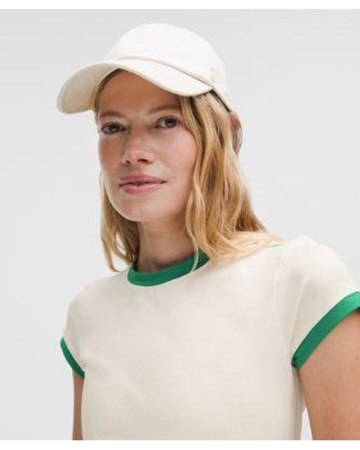 lululemon athletica Green – Organic Ringer Baby Tee – Color Light/ –