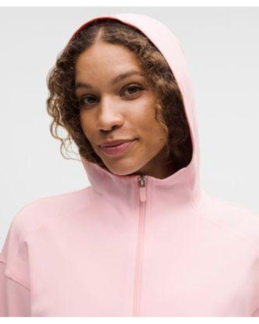 lululemon athletica Red – Softstreme Full-Zip Hoodie – – Size 14