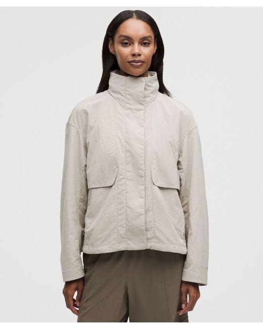 lululemon athletica Natural – Always Effortless Jacket Evolve – Color Khaki – Size Large