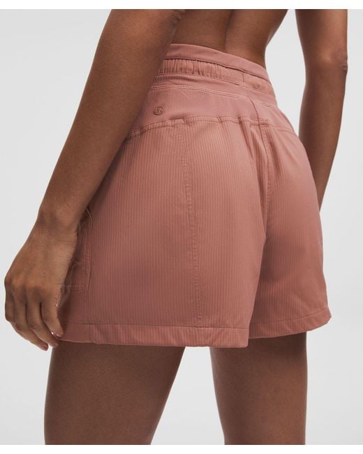 lululemon athletica Red Dance Studio High-Rise Short 3.5"