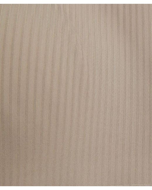 lululemon athletica Green Like A Cloud Ribbed Longline Bra