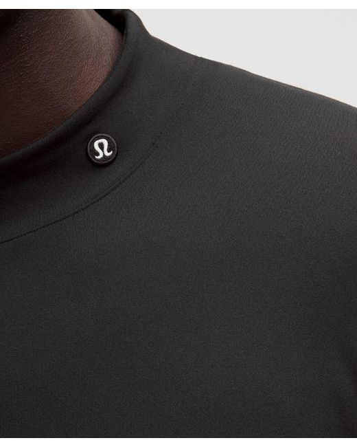 lululemon athletica Black Mockneck Long-Sleeve Golf Base Layer for men