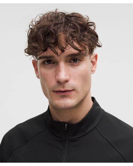 lululemon athletica Black Pace Breaker Luxtreme Track Jacket for men